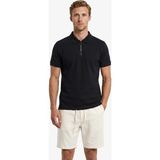 Gant Erkek Siyah Regular Fit Yarım Fermuarlı Polo Yaka T-Shirt 2426142T.5 - 5-Siyah