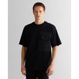 Gant Erkek Siyah Relaxed Fit Bisiklet Yaka Logolu T-Shirt 2325137T.5 - 5-Siyah - M