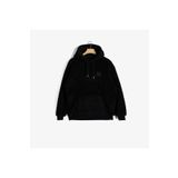 Gant Erkek Siyah Relaxed Fit Kapüşonlu Sweatshirt