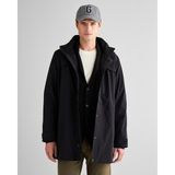 Gant Erkek Siyah Standart Fit Kapüşonlu Mont 71253100T.5 - 5-Siyah