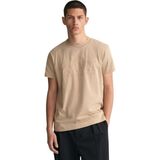 Gant Erkek T-Shirt 2003140-270 - Bej - XL