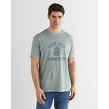 Gant Erkek Yeşil Baskılı Kısa Kollu T-Shirt 2003410.10 - 10-Yeşil - M