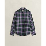 Gant Erkek Yeşil Kareli %100 Pamuk Gömlek 3263001.321 - 321-Yeşil