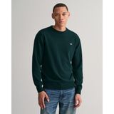 Gant Erkek Yeşil Regular Fit Bisiklet Yaka Kazak 87211.374 - 374-Yeşil - M