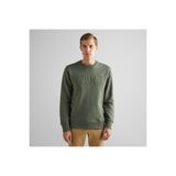 Gant Erkek Yeşil Regular Fit Bisiklet Yaka Logolu Sweatshirt