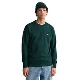 Gant Erkek Yeşil Regular Fit Bisiklet Yaka Sweatshirt