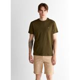 Gant Erkek Yeşil Regular Fit Bisiklet Yaka T-Shirt 2325167T.301 - 301-Yeşil - M