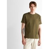 Gant Erkek Yeşil Regular Fit Bisiklet Yaka T-Shirt - 301-Yeşil - M