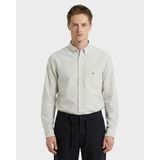 Gant Erkek Yeşil Regular Fit Çizgili Logolu Gömlek 3824157T.322 - 322-Yeşil