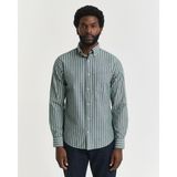 Gant Erkek Yeşil Regular Fit Düğmeli Gömlek - 338-Yeşil - 2XL