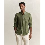 Gant Erkek Yeşil Regular Fit Gömlek 3240120.379 - 379-Yeşil - S