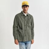 Gant Erkek Yeşil Regular Fit Klasik Yaka Gömlek - 301-Yeşil