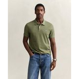 Gant Erkek Yeşil Regular Fit Logolu Polo Yaka T-Shirt 2210.379 - 379-Yeşil