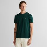 Gant Erkek Yeşil Relaxed Fit Bisiklet Yaka T-Shirt - 374-Yeşil - M