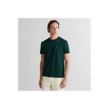 Gant Erkek Yeşil Relaxed Fit Bisiklet Yaka T-Shirt
