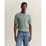 Gant Erkek Yeşil Yarım Fermuarlı Kazak 8030303.308 - 308-Yeşil - 3XL