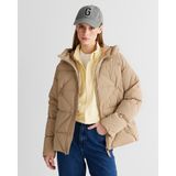 Gant Kadın Bej Regular Fit Fermuarlı Ceket 47124303T.277 - 277-Bej - XL