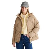 GANT Kadın Bej Regular Fit Fermuarlı Ceket