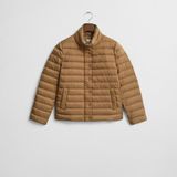 Gant Kadın Kahverengi Regular Fit Dik Yaka Kaz Tüyü Mont - 213-Kahverengi - XL