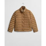 Gant Kadın Kahverengi Regular Fit Dik Yaka Kaz Tüyü Mont 4700481.213 - 213-Kahverengi - XS