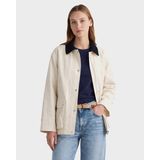 Gant Kadın Krem Gömlek Yaka Ceket 4700407.130 - XL - -- - 130-Krem