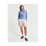 GANT Kadın Krem Relaxed Fit Keten Şort