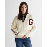 Gant Kadın Krem Relaxed Fit Triko 48925327T.130 - 130-Krem