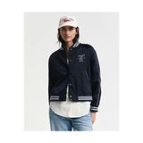 Gant Kadın Lacivert Regular Fit Hakim Yaka Logolu Bomber Ceket