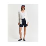 Gant Kadın Lacivert Relaxed Fit Keten Şort