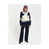Gant Kadın Lacivert Relaxed Fit Pantolon