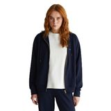 GANT Kadın Lacivert Standart Fit Kapüşonlu Sweatshirt