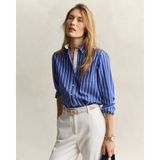 Gant Kadın Mavi Regular Fit Çizgili Gömlek 4300705.417 - 32 - 417-Mavi