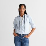 Gant Kadın Mavi Regular Fit Düğmeli Gömlek - 32 - 427-MAVİ