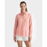 Gant Kadın Pembe Loglu Gömlek 43826139T.603 - 603-Beyaz - 34