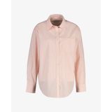 GANT Kadın Pembe Relaxed Fit Çizgili Gömlek