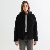 Gant Kadın Siyah Kapüşonlu Kapitone Mont - XS - 5-Siyah