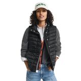 GANT Kadın Siyah Regular Fit Dik Yaka Kaz Tüyü Yelek