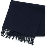 Gant Lacivert Yün Unisex Atkı - Lacivert-433 - Standart