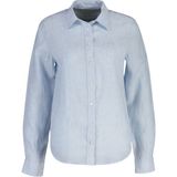 Gant Mavi Uzun Kollu Kadın Gömlek - Mavi-455 - 32