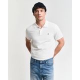 Gant Polo Yaka Regular T-Shirt Erkek Kısa Kollu Pamuklu Günlük Stil Beyaz - XL