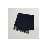 Gant Unisex Lacivert Logolu Atkı