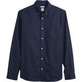 Gap 422488007 V-Ls Standard Oxford Erkek Gömlek - XL - Lacivert