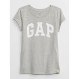 Gap 460525008 V-Hs Ss Value Logo Tee Kız Çocuk Tişört - Gri - 4 - 5 Yaş