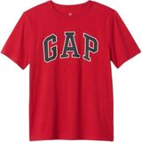 Gap 708370000 V-Bas Ss Logo Tee Erkek Çocuk Tişört - Kırmızı - 8 Yaş