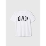Gap 708370003 V-Bas Ss Logo Tee Erkek Çocuk Tişört - 6 - 7 Yaş - Krem