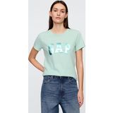 GAP 729555013 V-Ss Logo Classic Tee Kadın Tişört