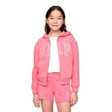 GAP 746744001 V-Frch Ft Logo Fz Kız Çocuk Eşofman Üstü XL Pembe XL