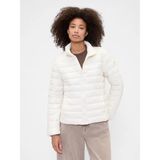 Gap 791284001 V-Frch Logo Lw Puffer Jkt Kadın Mont - Bej - S
