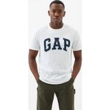 GAP 856659003 Beyaz V-Everyday Soft Günlük Stil Erkek T-Shirt