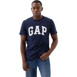 Gap 856659004 V-Everyday Soft Basic Logo T Erkek Tişört - Lacivert